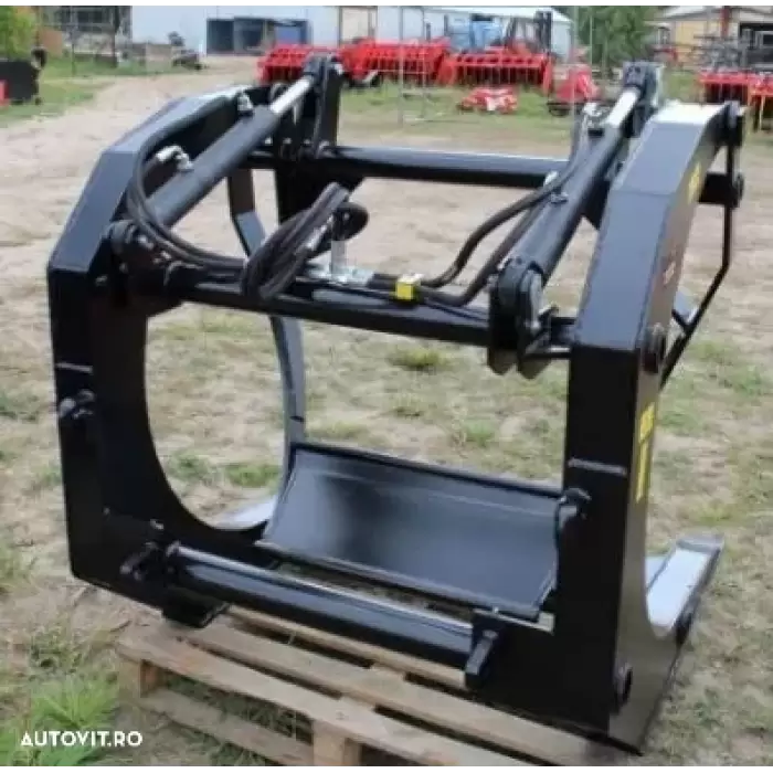 Graifer forestier pentru buldoexcavatoare, tractoare sau încărcătoare frontale