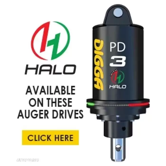 Foreza burghiu pentru excavatoare Digga